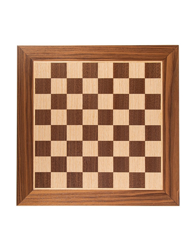 Σκακιέρα Ξύλινη Xειροποίητη Kαρυδιά WB50K Mανόπουλος (50 cm)