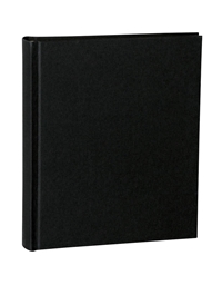 Άλμπουμ Λινό Black Classic Medium  21.6x25.5 cm (80 Σελίδες)