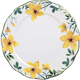 Yellow Flowers Table