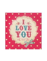 Ευχετήρια Κάρτα "I Love You On Red" Tracks Publishing Ltd V093
