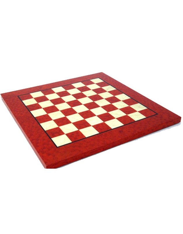 Σκακιέρα Briar White / Red Box 511R Italfama
