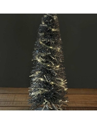 Δέντρο Με Φωτάκια "Sofia Tree Graphite Glitter" Sirius Company (30 cm)