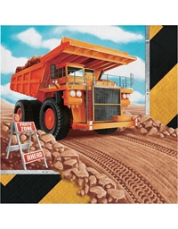 Χαρτοπετσέτες Mεγάλες "Big Dig Construction" 33X33 Creative Converting (16 τεμάχια)