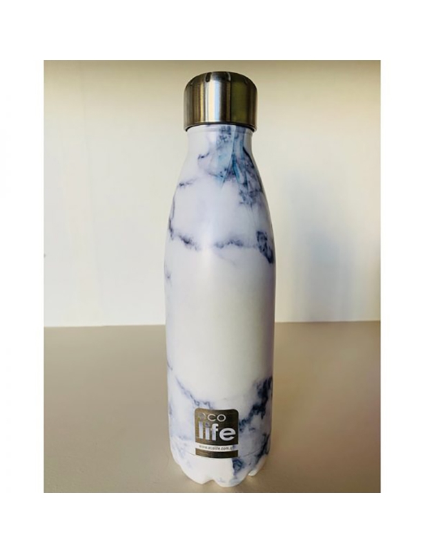 Μεταλλικό Μπουκάλι Θερμός Marble Ecolife (500ml)
