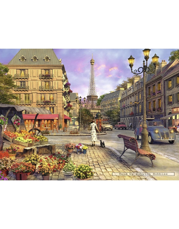 Puzzle "Περίπατος Στο Παρίσι" Ravensburger (500 κομμάτια)