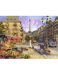 Puzzle "Περίπατος Στο Παρίσι" Ravensburger (500 κομμάτια)