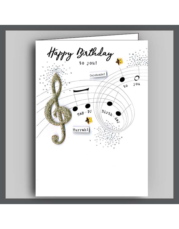 Eυχετήρια κάρτα Happy Birthday SN-IRS-050 Second Nature