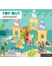 Pop Out Mermaid Castle  - Petite Collage