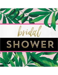 Xαρτοπετσέτες Μεγάλες "Pineapple Bridal Shower" Creative Converting (16 τεμάχια)