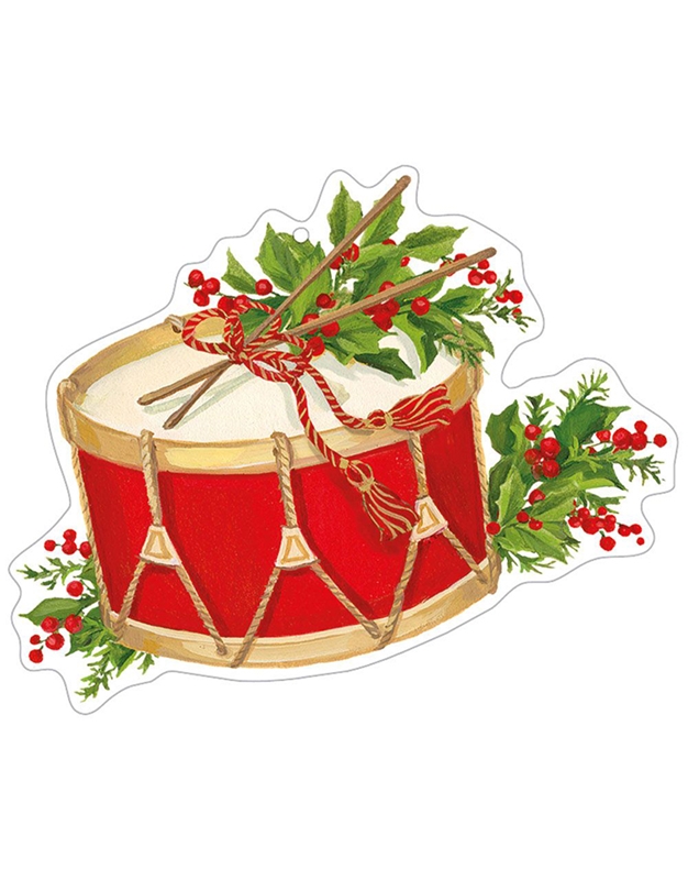 Καρτελάκια Δώρου "Christmas Concert" Caspari (4 τεμάχια)