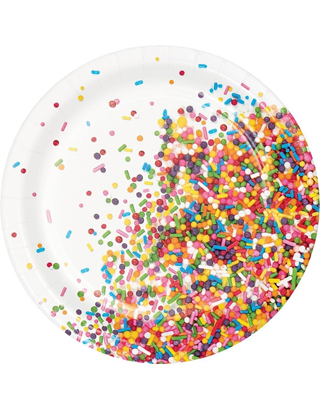 Πιάτα Μικρά "Sprinkles" 17.78 cm Creatiive Converting (8 τεμάχια)
