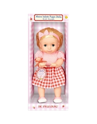 Κούκλα "Στέλλα" Kαρώ Ροζ Πουά Die Spiegelburg (35 cm) COPB-13379