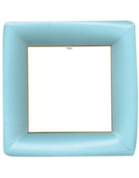 Σετ Πιάτων 8 Τεμαχίων για Φαγητό (Grosgrain Border Light Blue) 25.4 cm Caspari