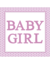 Ευχετήρια Κάρτα Bάπτισης ''BabyGirl' Tracks Publishing