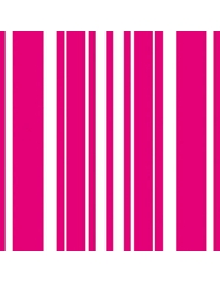 Σετ Χαρτοπετσέτες 16 τεμαχίων ''Stripe Hot Magenta'' (32.7 x 32.3cm) Creative Converting