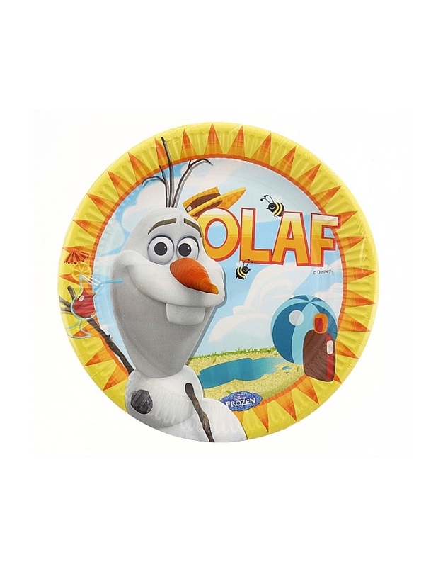 Σετ Πιάτων 8 Τεμαχίων "Olaf Summer Disney'' (23 cm)