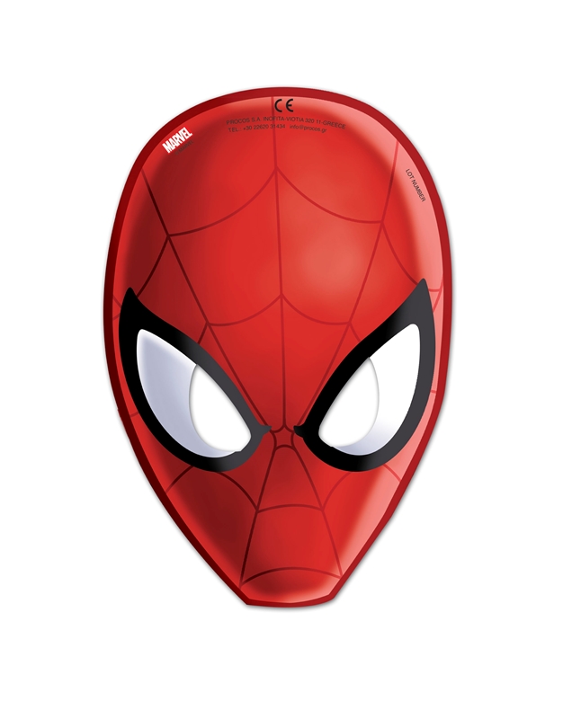 Μάσκες Ultimate Spiderman - Web Warriors Marvel (6 τεμάχια)