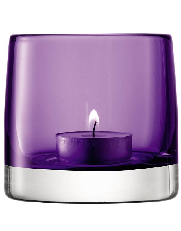 Διακοσμητικό Bαζάκι Για Ρεσό Mωβ Violet Light Colour LSA International (8.5 cm)