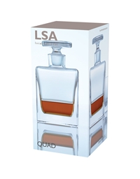Μπουκάλι Ποτού Quad Decanter LSA International (1.1 L)