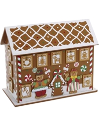 Χριστουγεννιάτικο Ημερολόγιο "Gingerbread House" (33 cm)