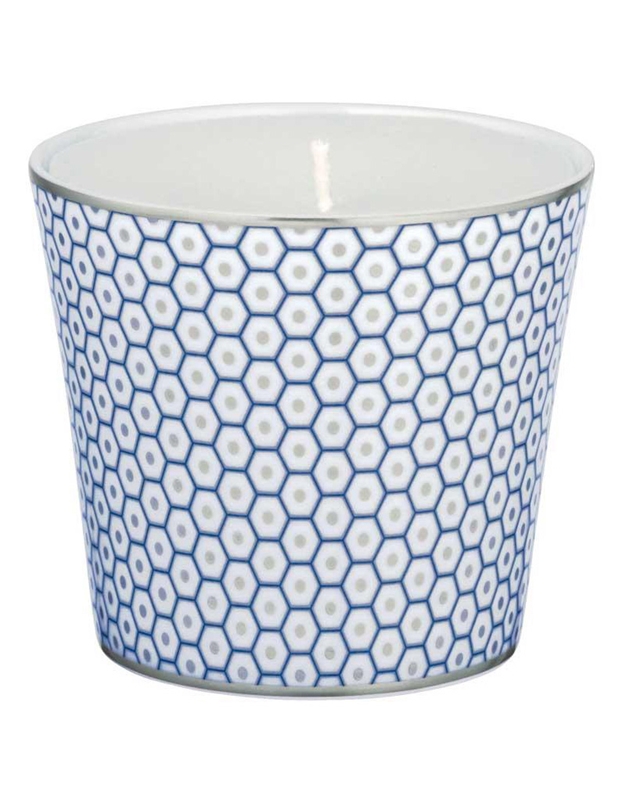 Candle Pot Blue Tresor - RAYNAUD LIMOGES (8 cm)