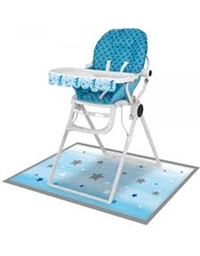 High Chair Kit "Οne Little Star Boy" Creative Converting (2 τεμάχια)