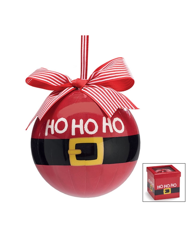 Xριστουγεννιάτικη Μπάλα "Santa Belt North Pole" 1765209