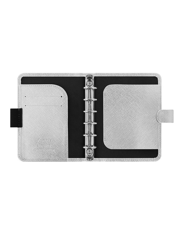 Organizer Pocket Saffiano Metalic Silver 028755 Filofax