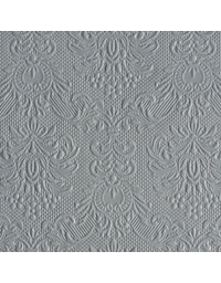 Xαρτοπετσέτες "Elegance Grey" 16.5cm x 16.5cm (15 τεμάχια)