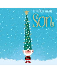 Χριστουγεννιάτικη Ευχετήρια Κάρτα "Son" Tracks Publishing Ltd XS417