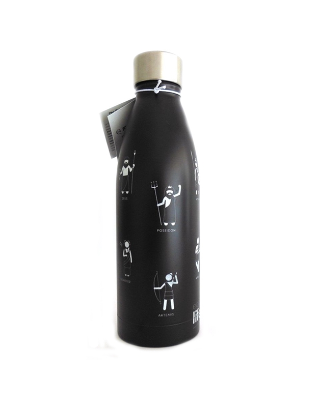 Μεταλλικό Μπουκάλι Θερμός "Oλύμπιοι Θεοί" Ecolife (500ml)