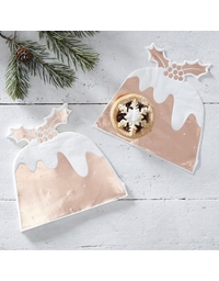 Χαρτοπετσέτες Luncheon Christmas Pudding 16 x 27 cm (12 τεμάχια)