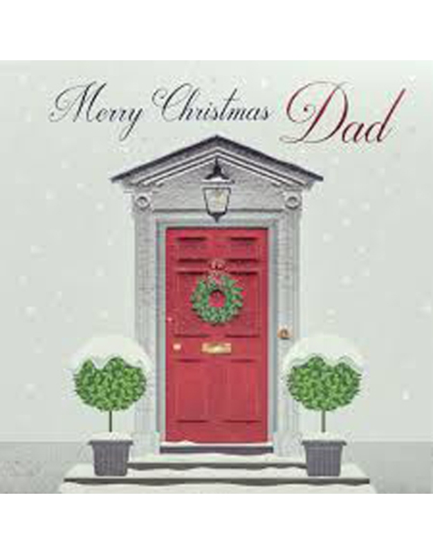 Χριστουγεννιάτικη Ευχετήρια Κάρτα "Merry Christmas Dad" Tracks Publishing Ltd XS303