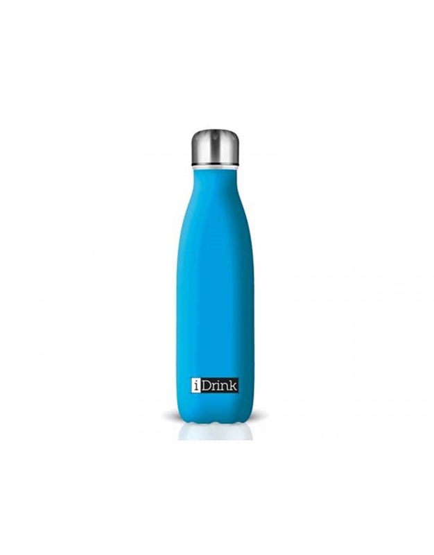 Παγούρι "I Drink" Thermal Bottle Mπλε Total Gift