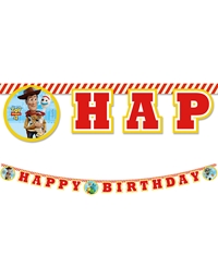 Γιρλάντα Γραμμάτων Happy Birthday Toy Story 4 Disney