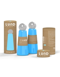 Lund London Mπουκάλι Θερμός 500ml (Γαλάζιο)