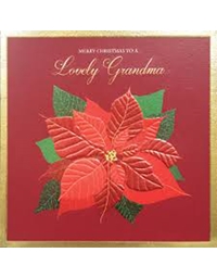 Χριστουγεννιάτικη Ευχετήρια Κάρτα "Merry Christmas To A Lovely Grandma" Tracks Publishing Ltd XS355