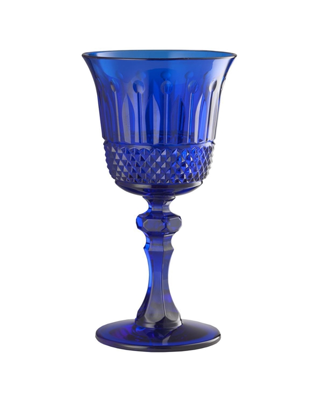 Ποτήρι Κρασιού "Italia" Συνθετικό Kρύσταλλο Mario Luca Giusti (Mπλε)