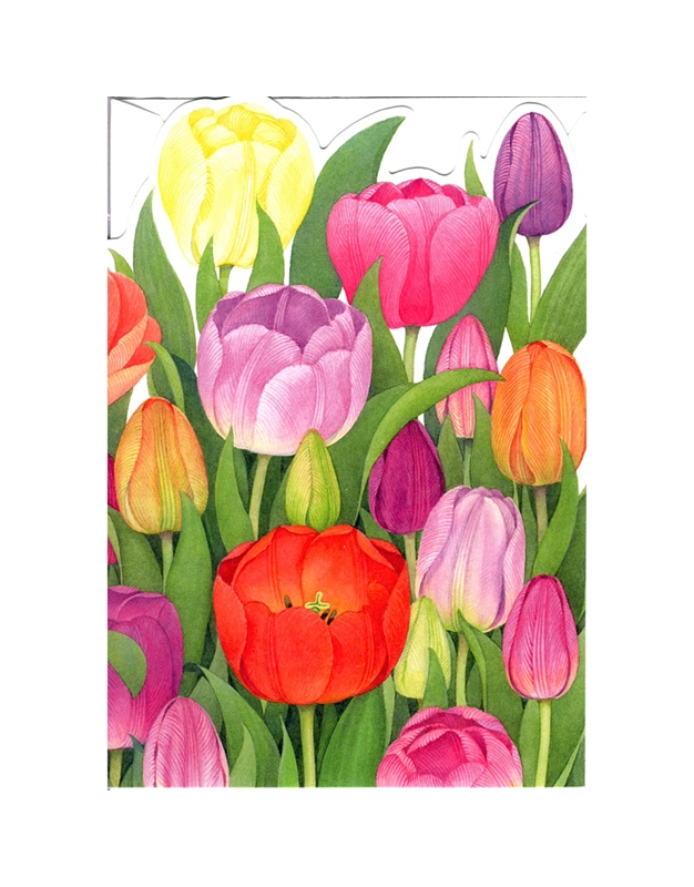Πασχαλινή Κάρτα "Tulips" Caspari