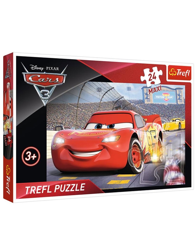 Puzzle Maxi Cars 3 Trefl (24 κομμάτια)