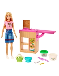 Barbie Λαμπάδα Mακαρονο-Eργαστήριο Noodle Maker Mattel