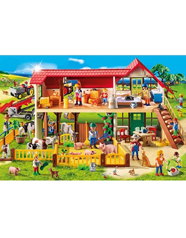 Puzzle Playmobil Φάρμα 56163 Schmidt (60 κομμάτια)