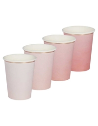 Ποτήρια Ombre Pink (8 Tεμάχια) MIX-100