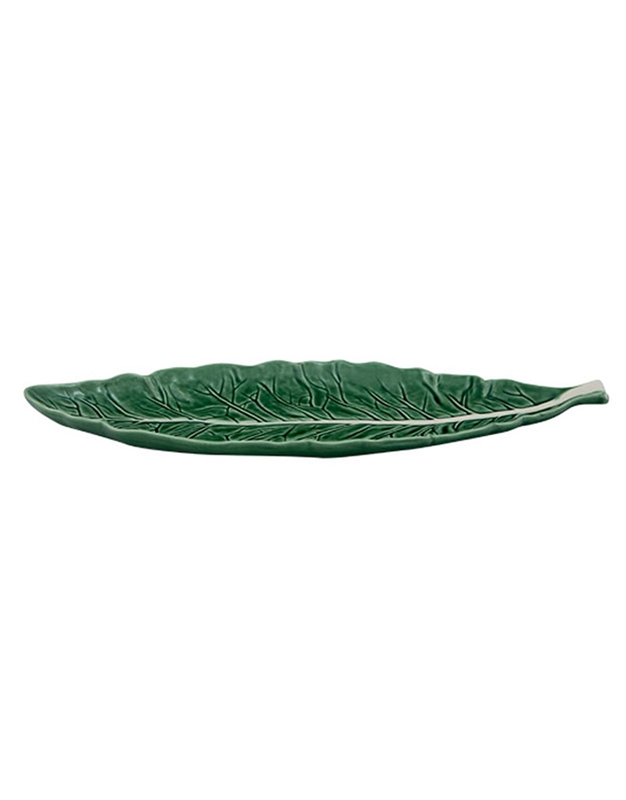 Πιατέλα Cabbage Narrow Leaf Natural  Βordallo Pinheiro (40 cm)