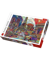 Puzzle "Colours Of Paris" Trefl (1000 κομμάτια)