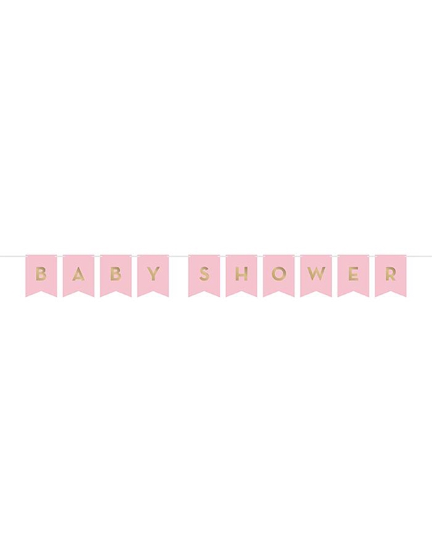 Γιρλάντα "Pink & Gold Celebration" Baby Shower Creative Converting