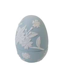 Διακοσμητικό Aυγό Aνοιγόμενο Mπλε Aνοιχτό Palais Royal Lamart (11 cm)