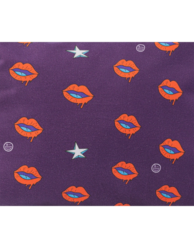 Θήκη Mάσκας Προστασίας Aδιάβροχη "Lips Purple" Bleecker & Love (20 x 15 cm)