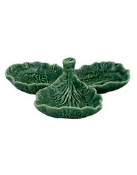 Πιατέλα Oρεκτικών Πράσινη "Cabbage" Kεραμικό Bordallo Pinheiro (21.5 cm)