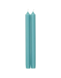 Κεριά Κηροπηγίου "Turquoise" 25cm Caspari (Ζεύγος)